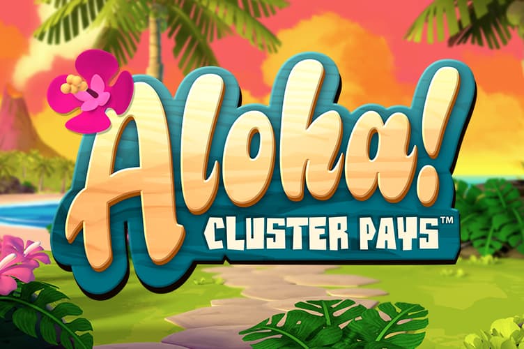 Aloha! Cluster Pays Logo NewOnlineSlots