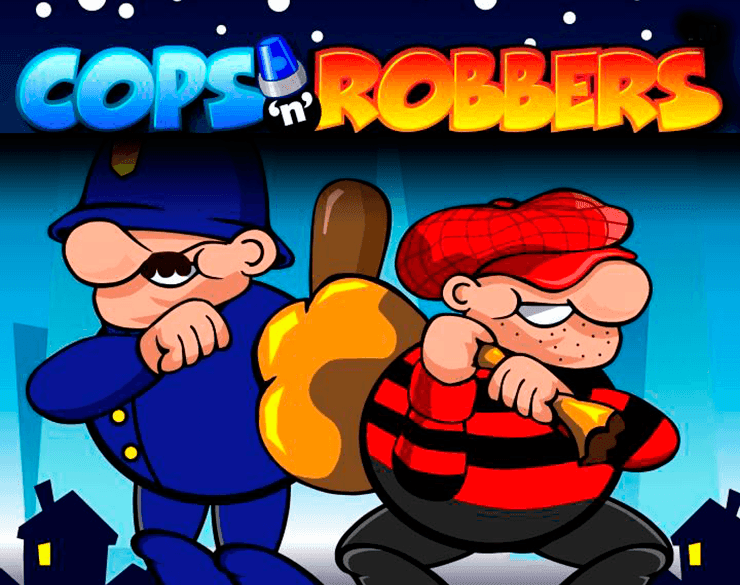 Cops And Robbers Logo Newonlineslots