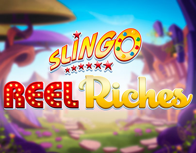 Slingo Reel Riches Slot Logo New Online Slots