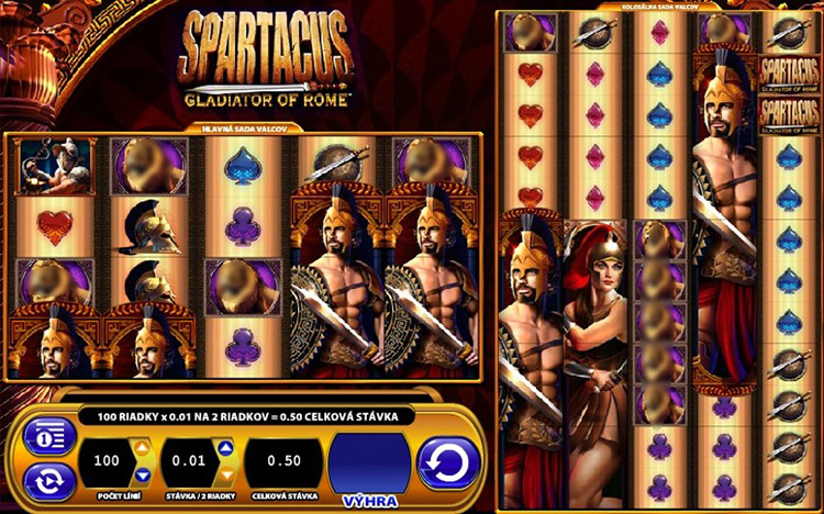 Spartacus Gladiator of Rome Slot Online