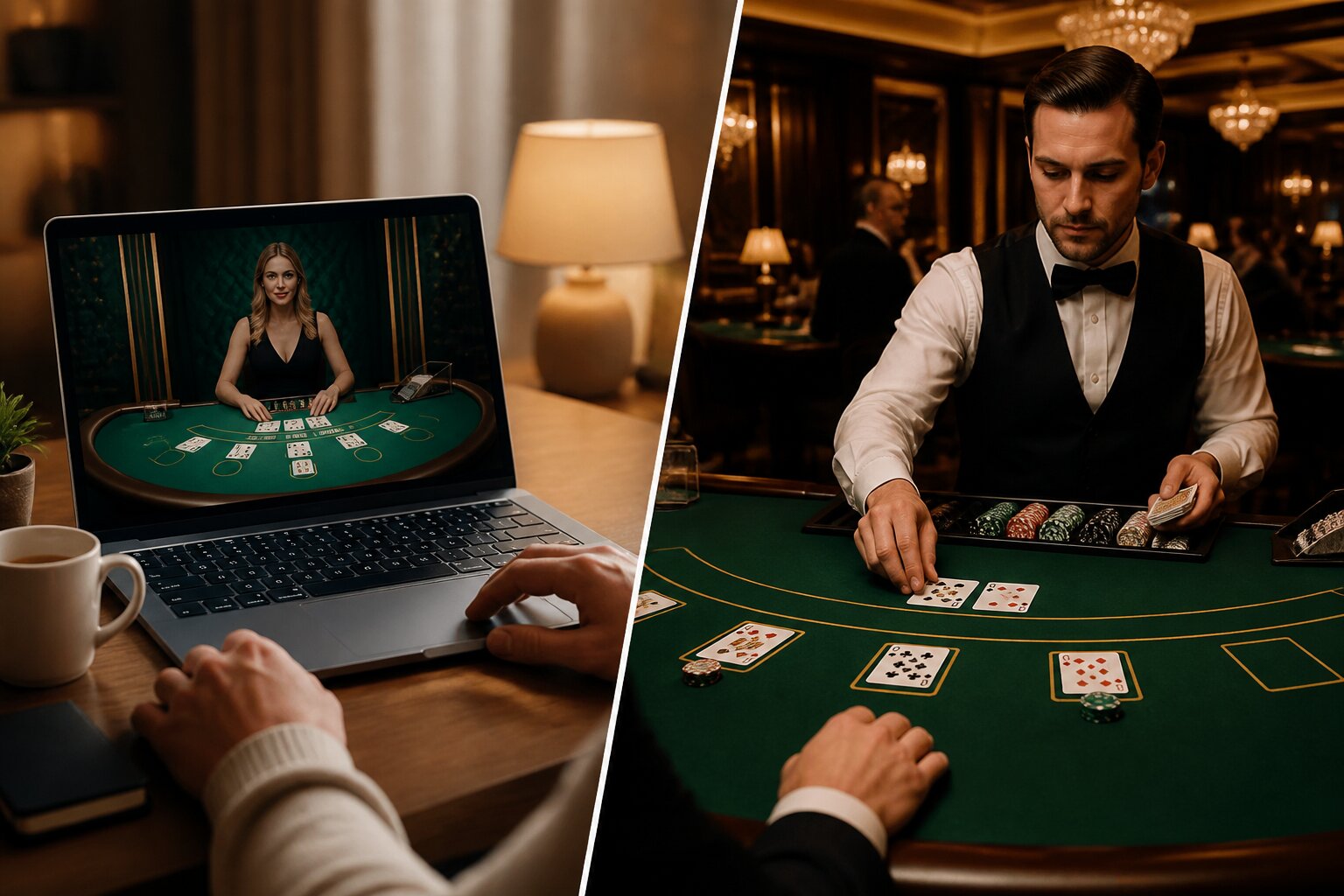 Online Blackjack vs Land Casino Blackjack: Key Differences Explained